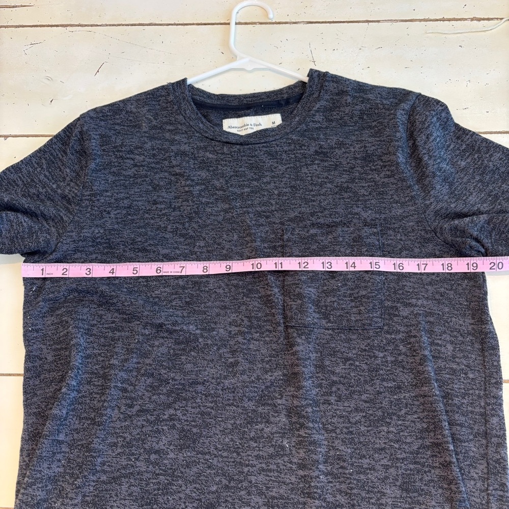 Abercrombie & Fitch Soft A&F Tee Shirt Women’s Medium Short Sleeve Preppy - Picture 5 of 7